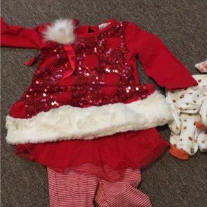 Baby girl Christmas outfit